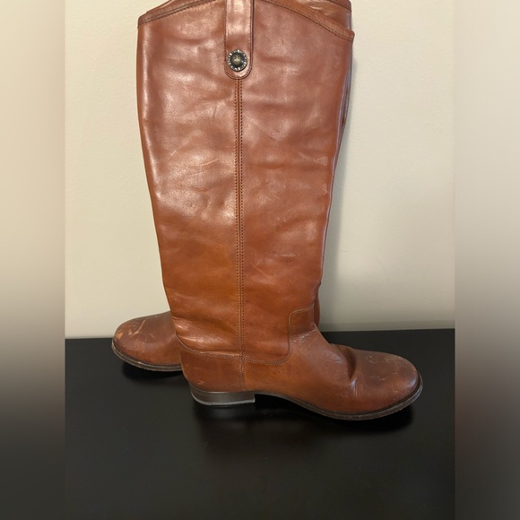 Frye Melissa Button Leather Riding Boot - Picture 3 of 9